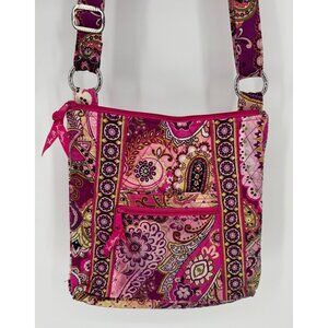Vera Bradley Hipster- Very Berry Paisley Crossbody Purse